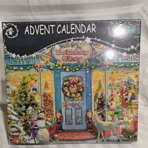 Holiday Shop Advent Calendar Puzzle - Multicolor